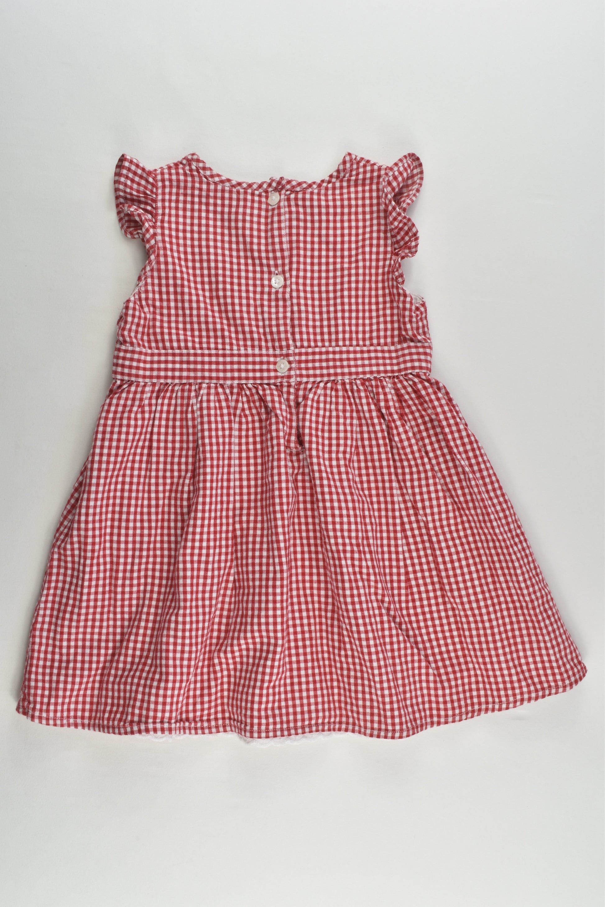 Fix by Lindex Size 0-1 (80 cm) Lined Checked Dress