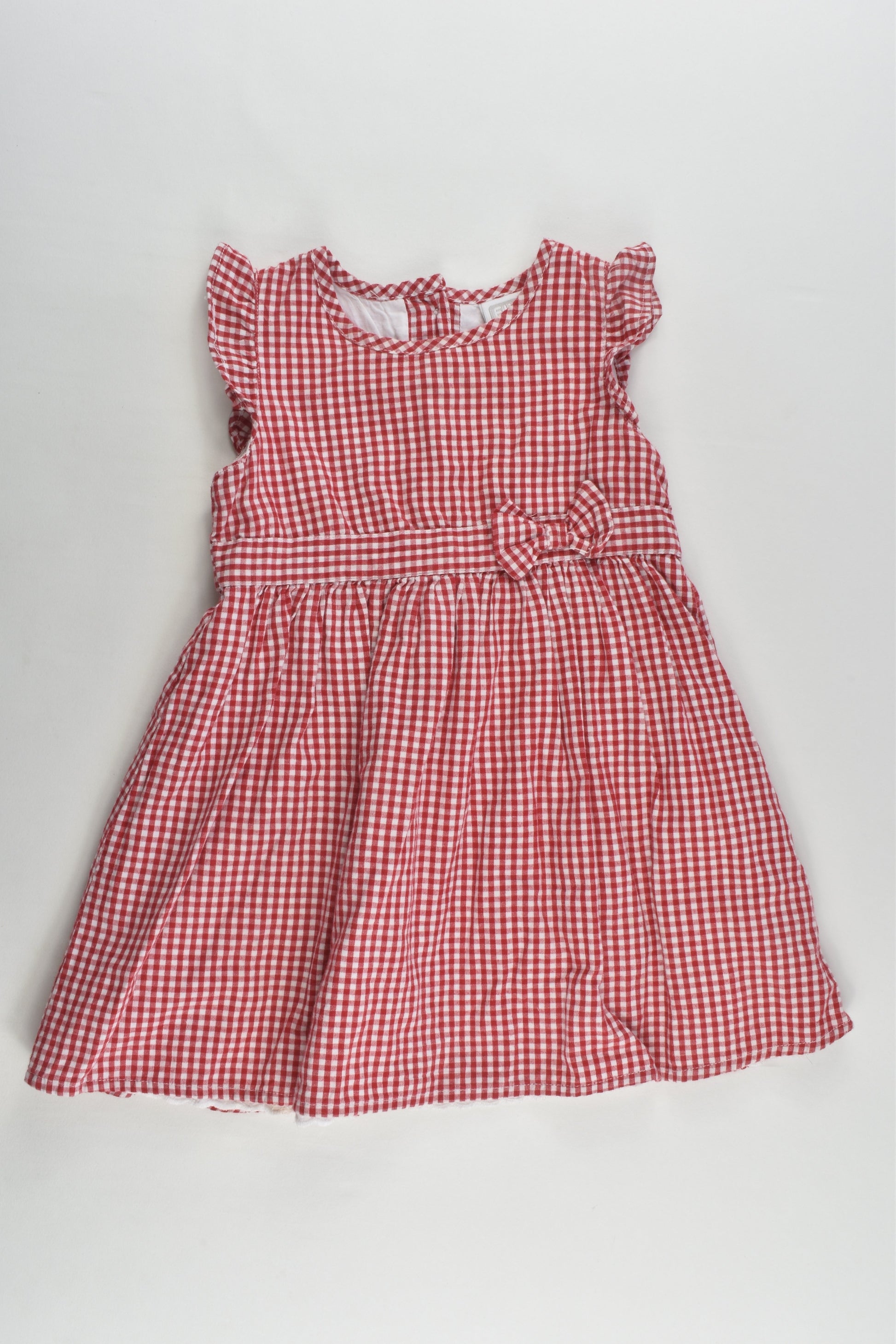 Fix by Lindex Size 0-1 (80 cm) Lined Checked Dress