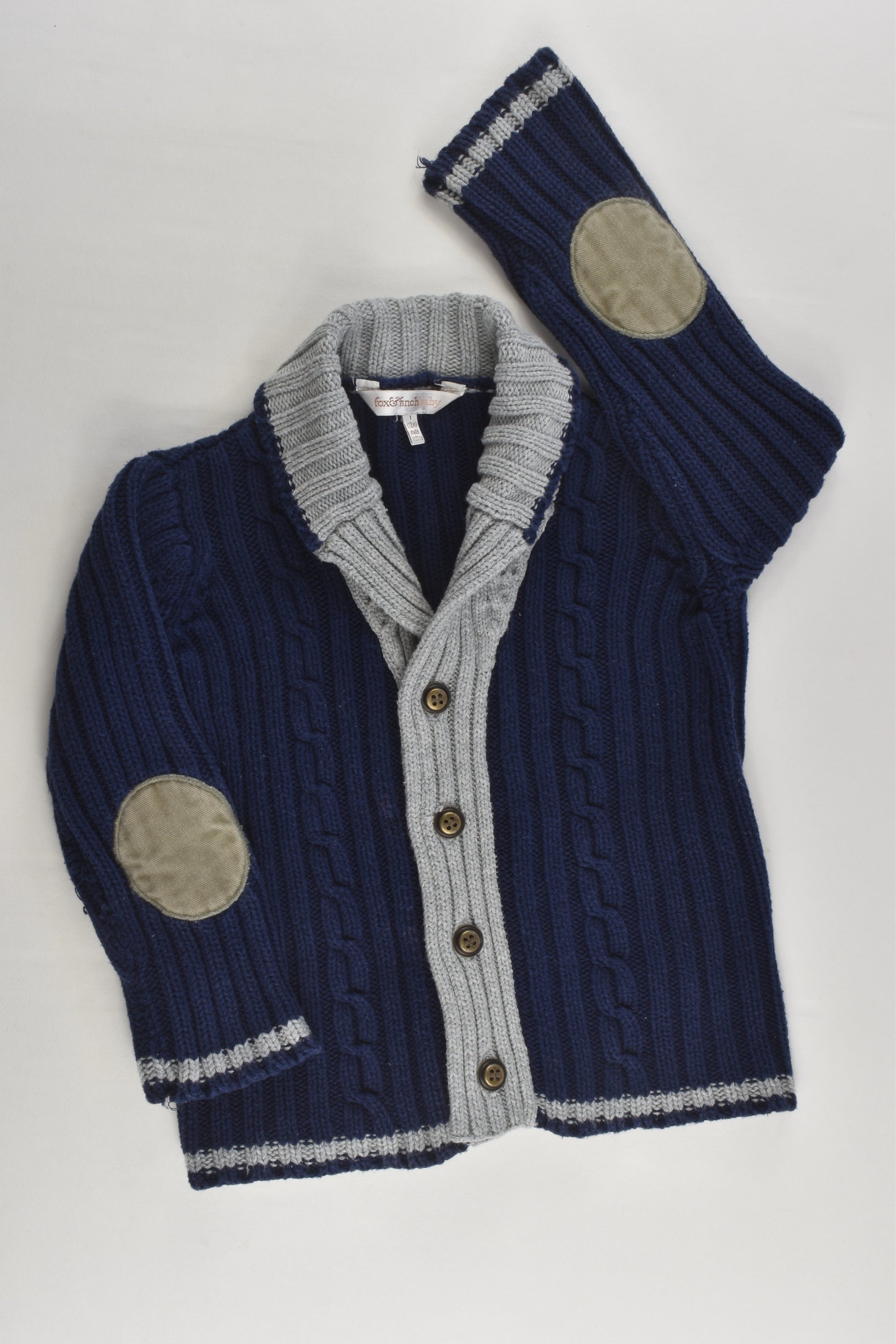 Fox & Finch Size 1 Knitted Cardigan