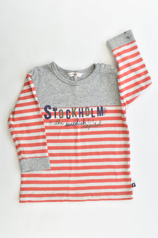 Fox & Finch Size 2 (24 months) "Stockholm, The Swedish Capital" Top