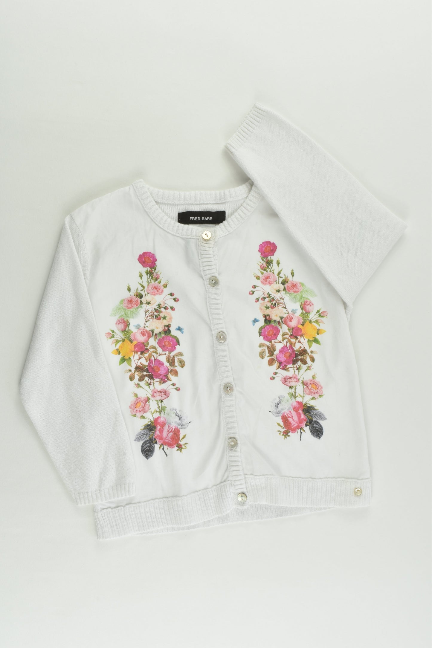 Fred Bare Size 1 Floral Cardigan