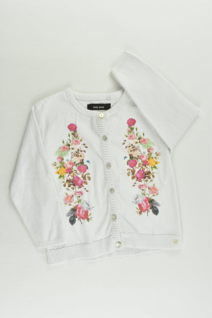 Fred Bare Size 1 Floral Cardigan
