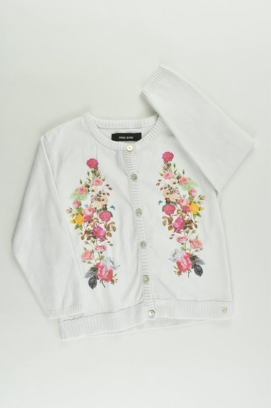 Fred Bare Size 1 Floral Cardigan