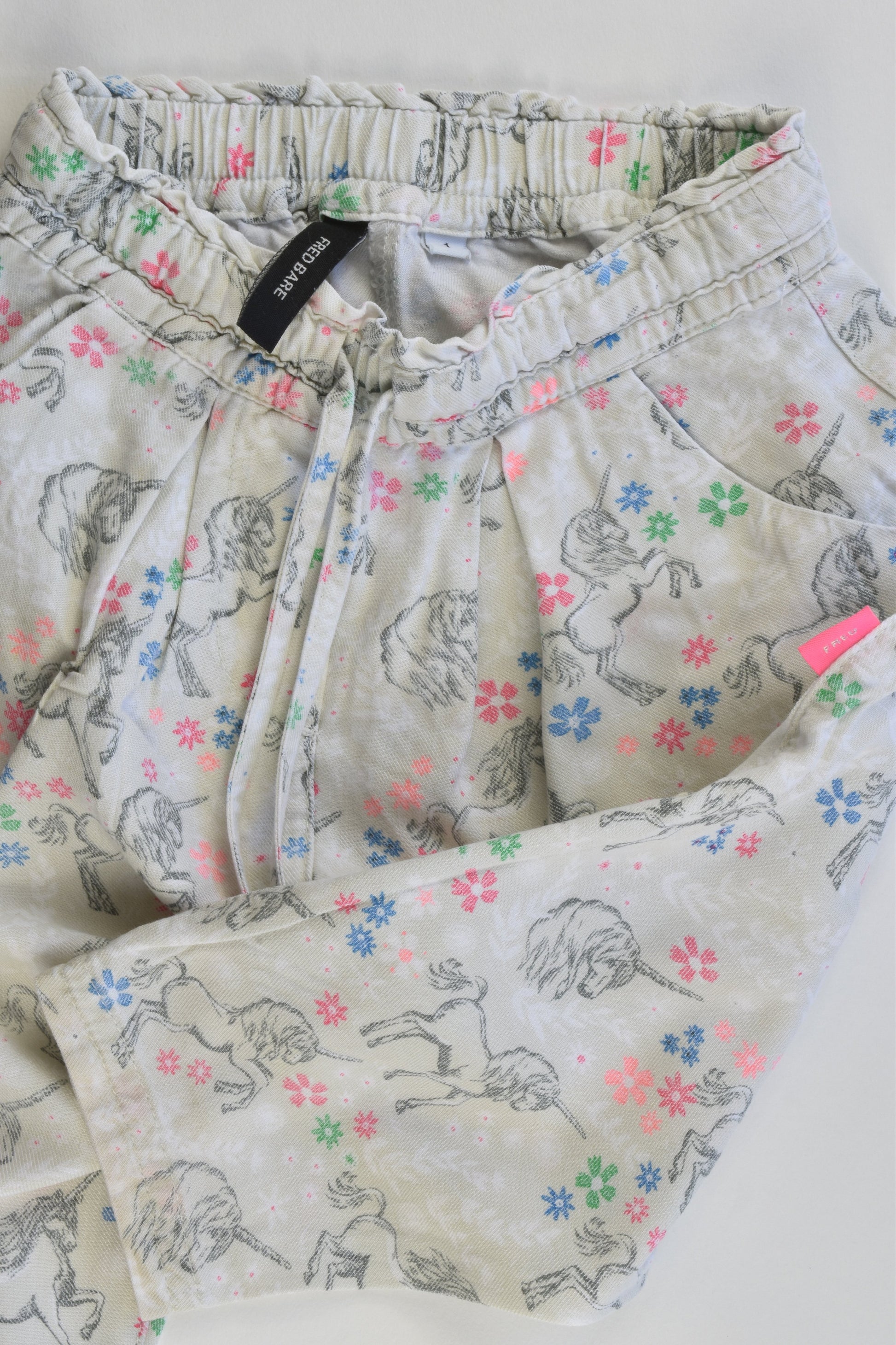 Fred Bare Size 1 Lightweight Unicorn Pants