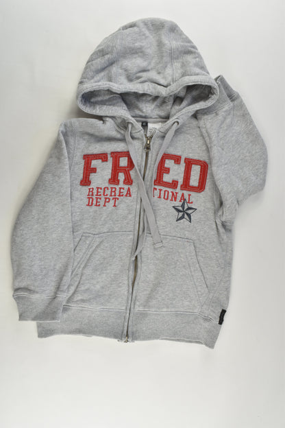 Fred Bare Size 4 'Recreational Dept' Zip Jumper