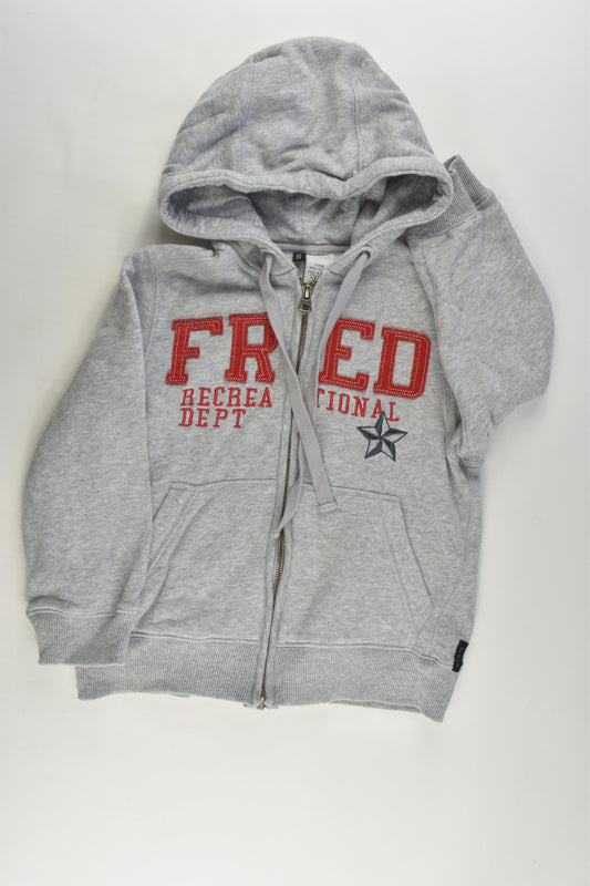 Fred Bare Size 4 'Recreational Dept' Zip Jumper