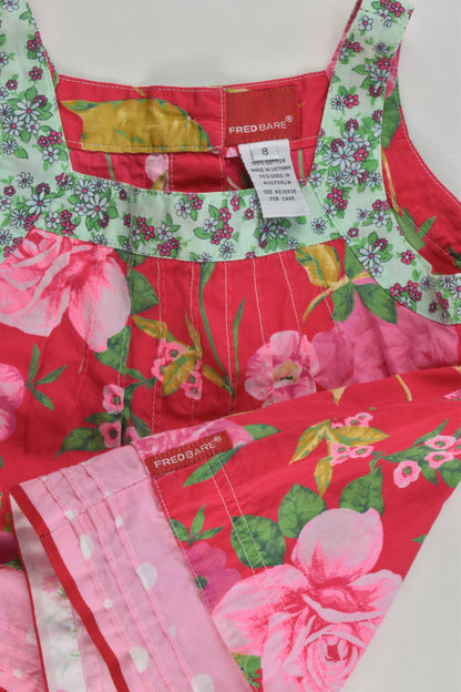 Fred Bare Size 8 Floral Blouse