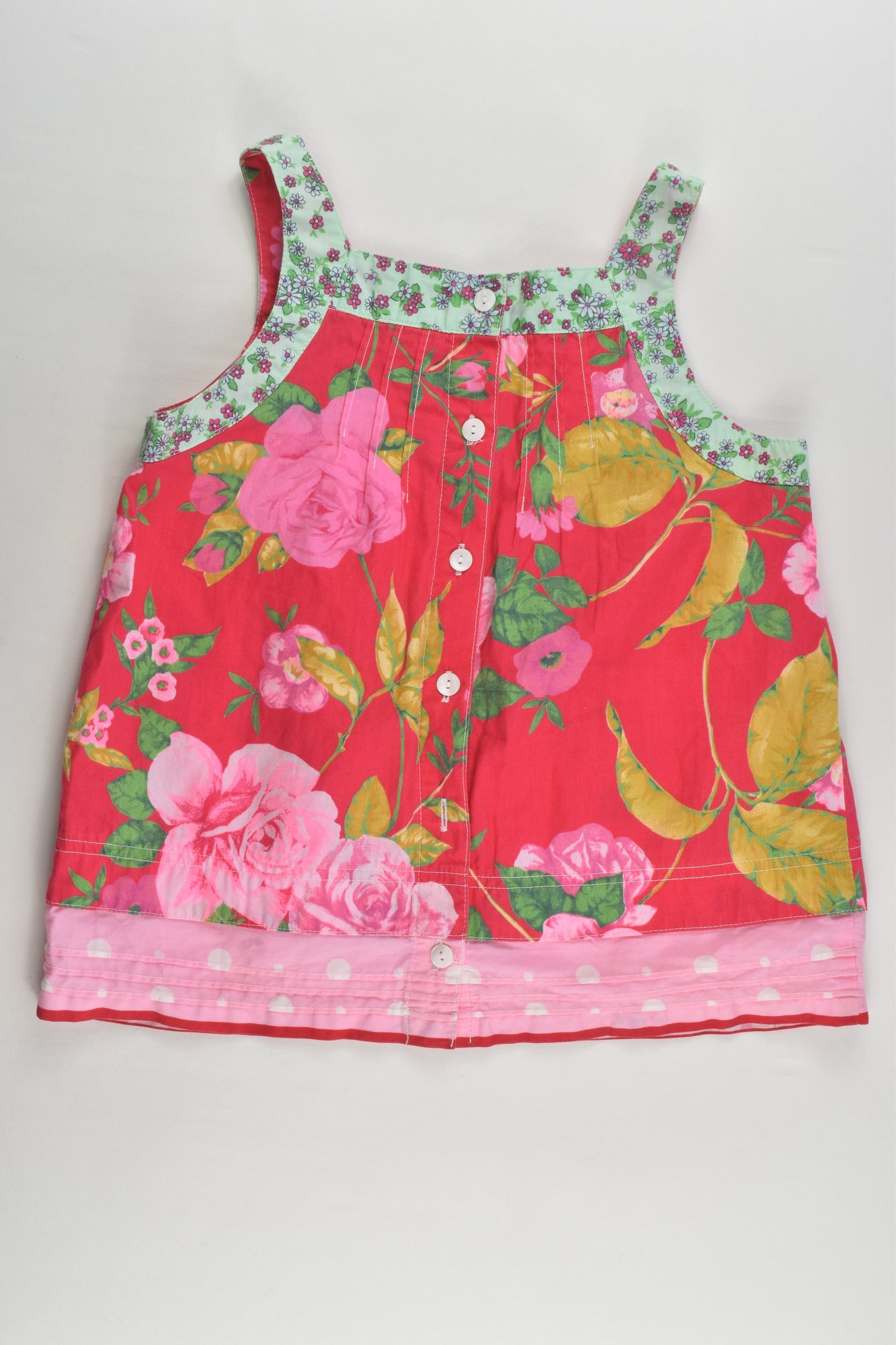 Fred Bare Size 8 Floral Blouse