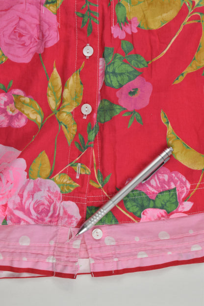 Fred Bare Size 8 Floral Blouse