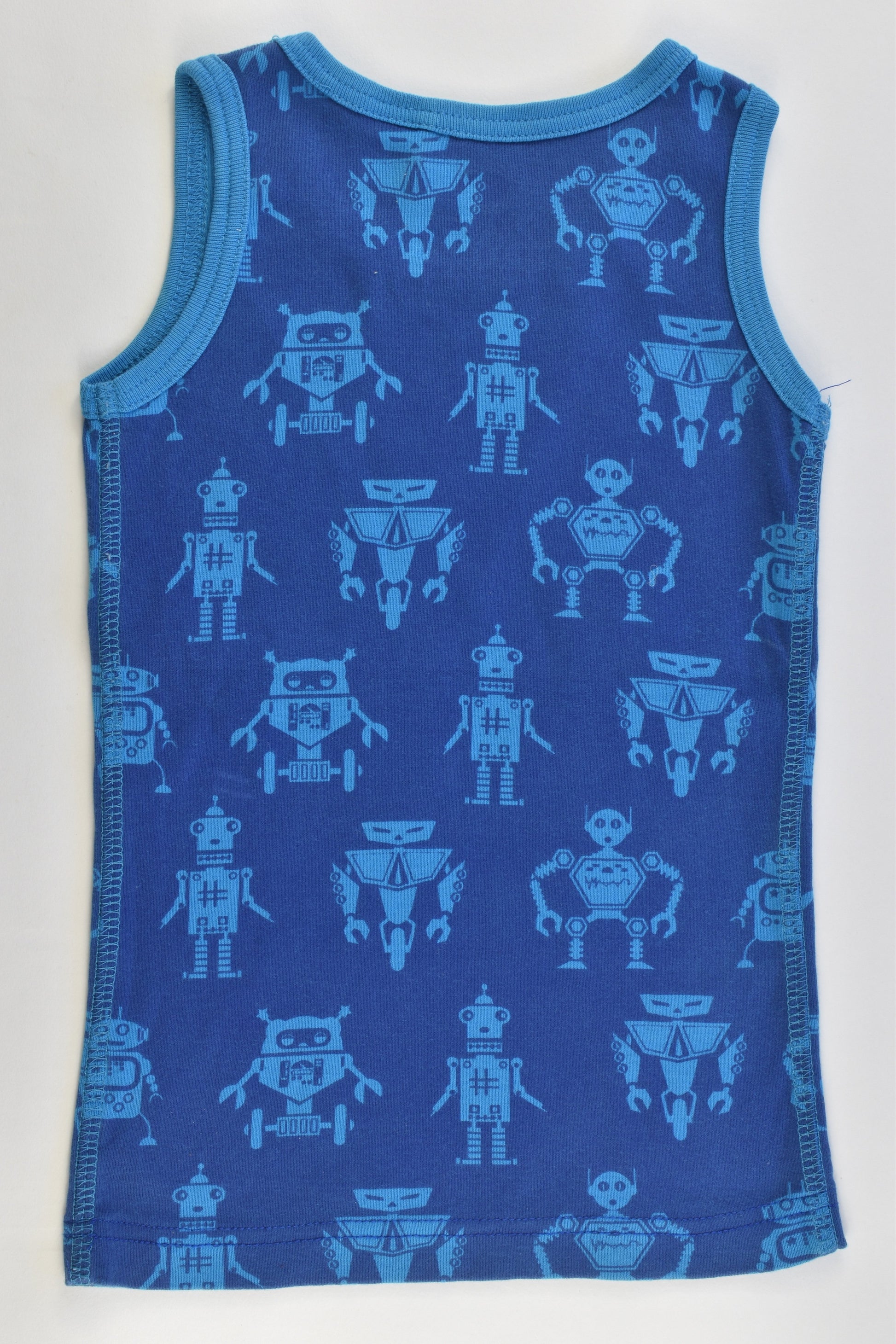 Fred's World by Green Cotton (Denmark) Size 92 cm (2) Robot Singlet