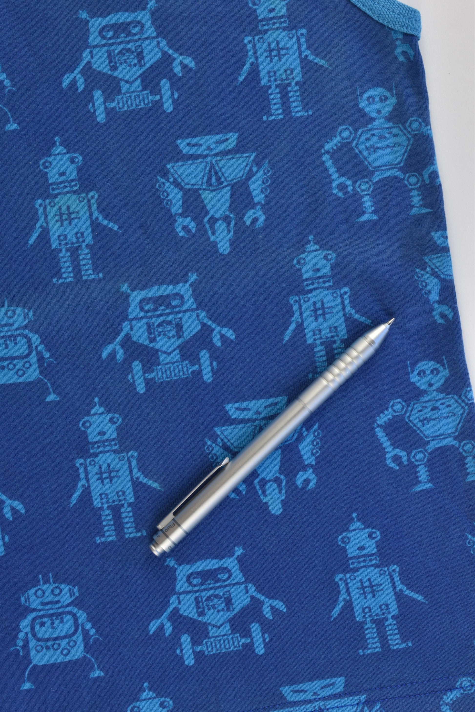 Fred's World by Green Cotton (Denmark) Size 92 cm (2) Robot Singlet