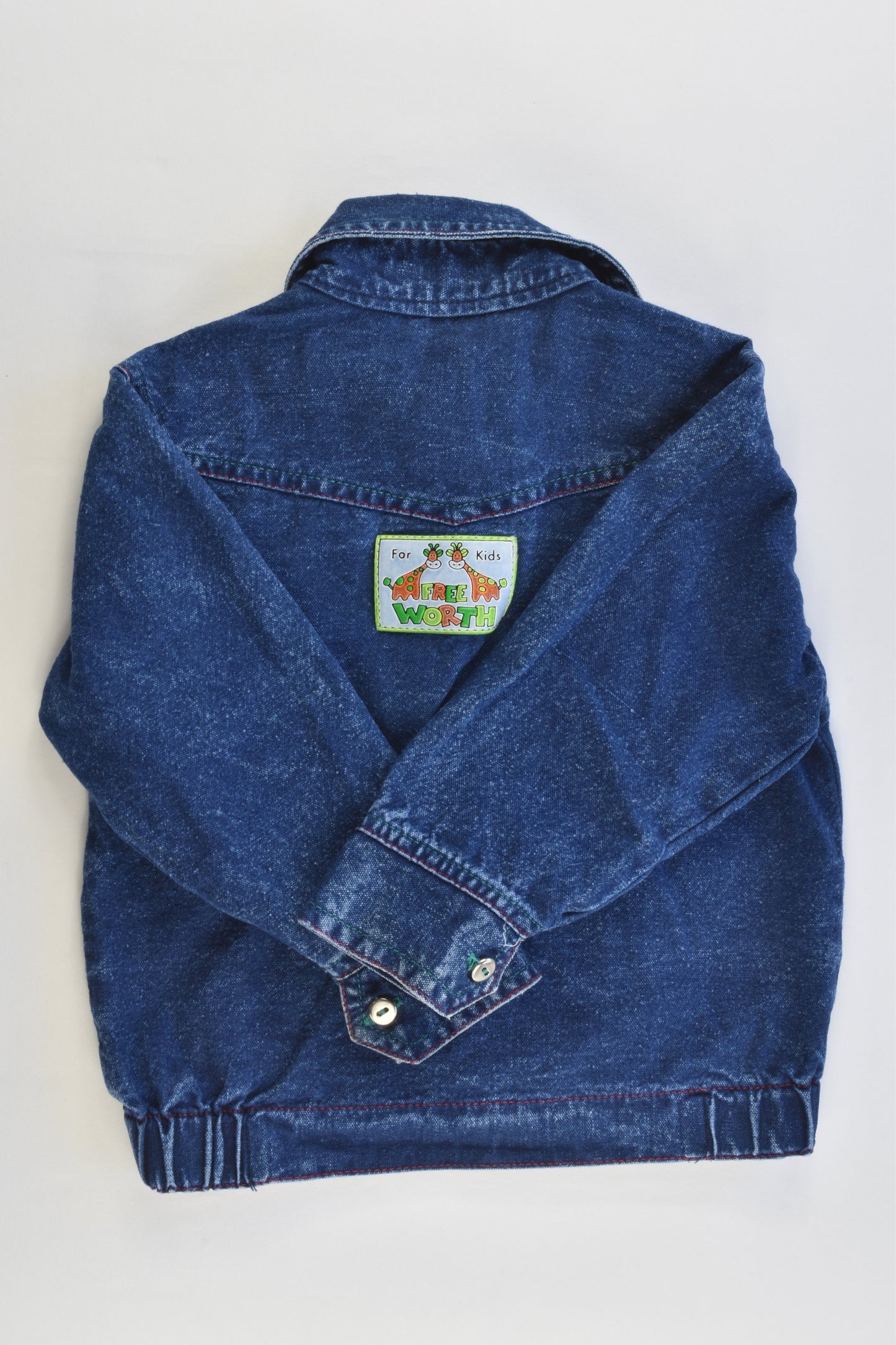 Free Worth Size 1 Vintage Style Denim Jacket