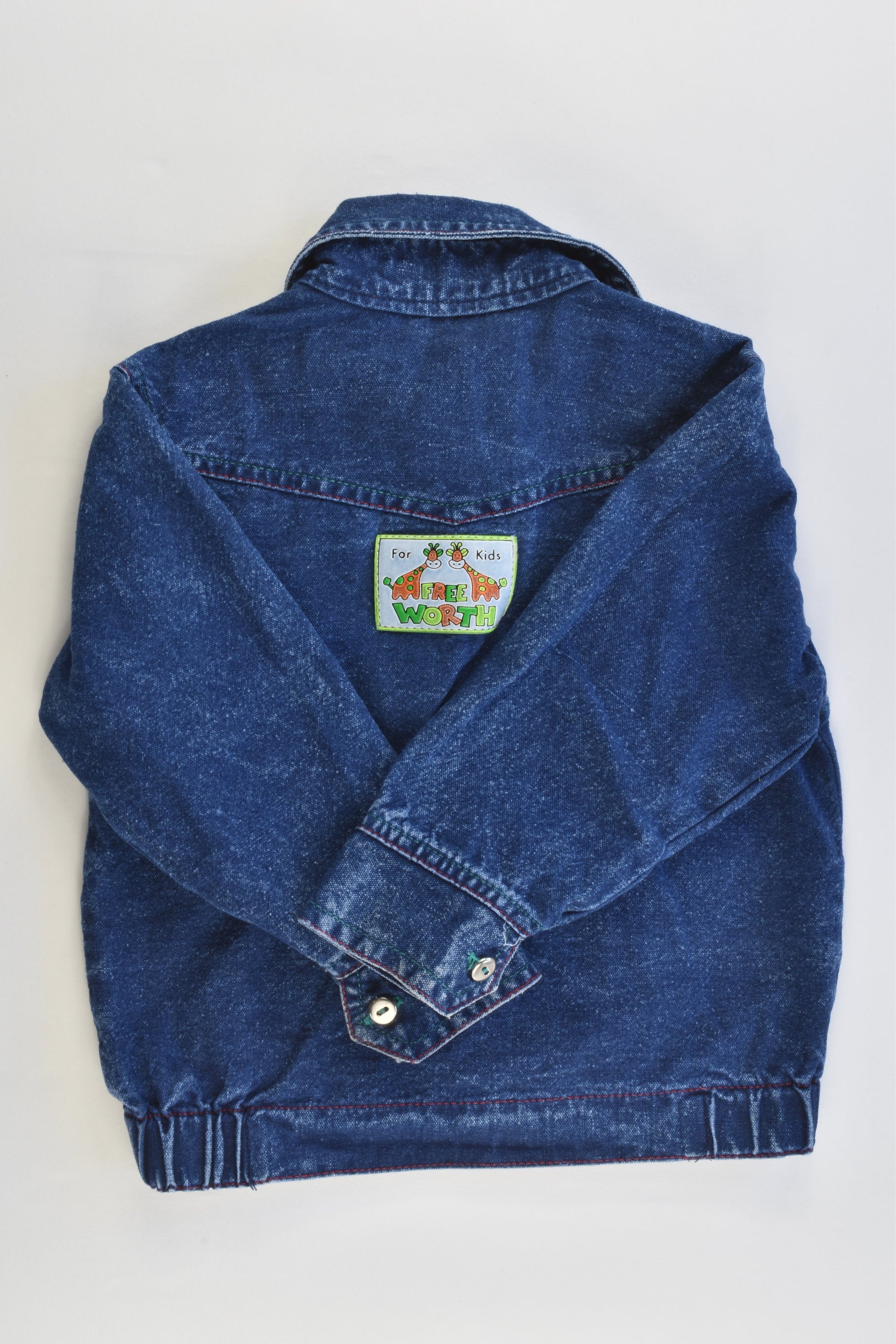Free Worth Size 1 Vintage Style Denim Jacket