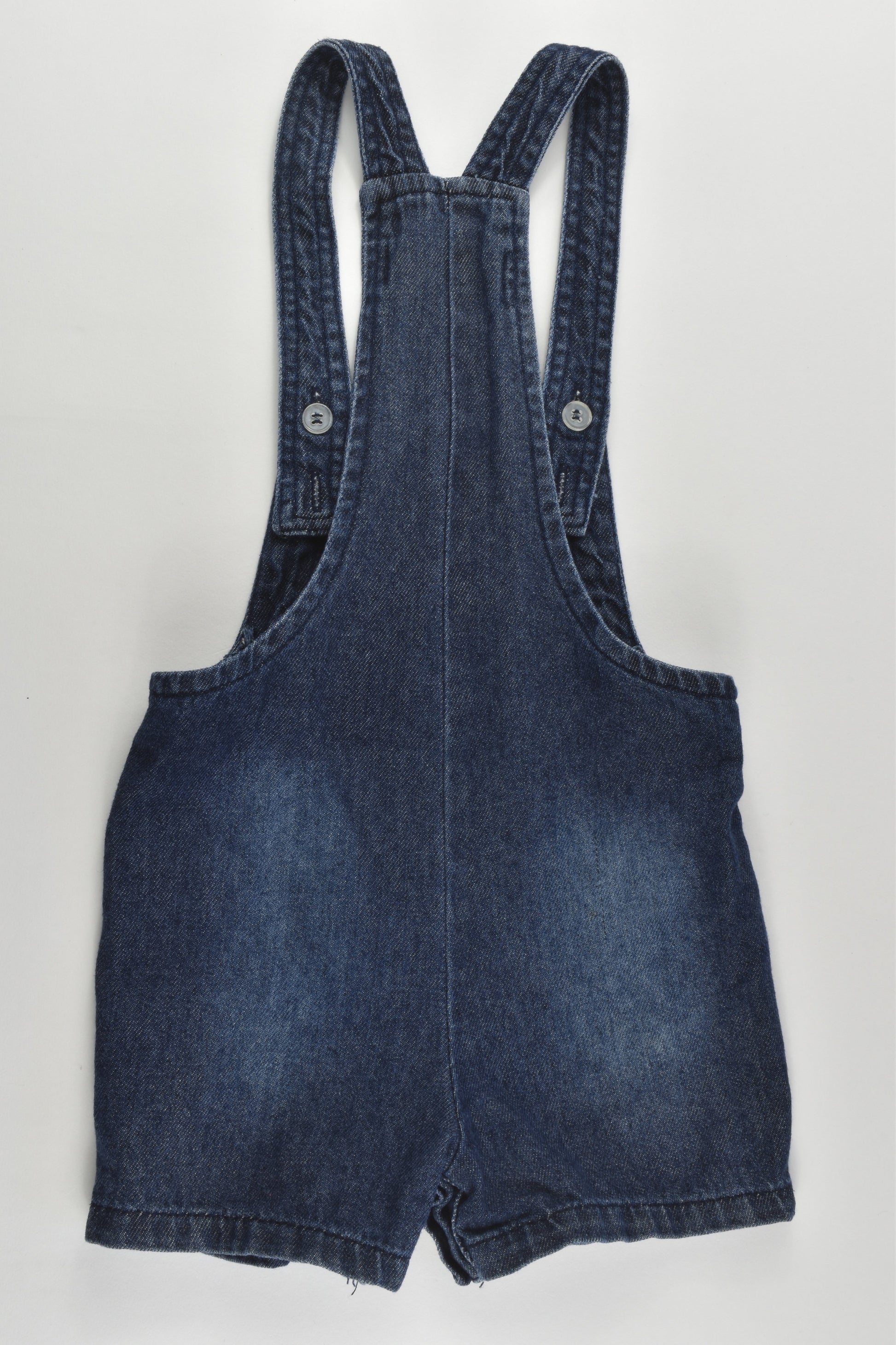 Frendz Size 1-2 (18-24 months) Denim Short Overalls