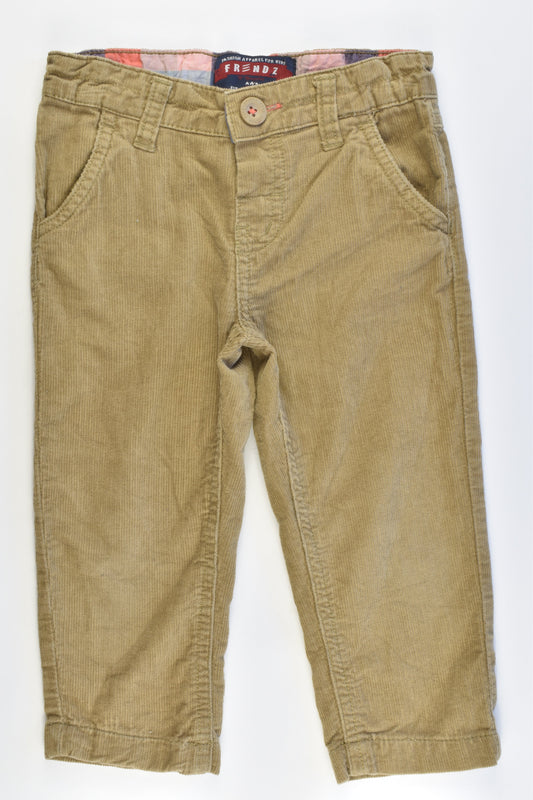 Frendz Size 12-18 months Cord Pants