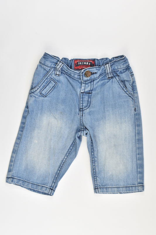 Frendz Size 18-24 months Soft Denim Shorts