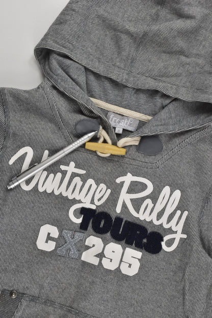 Fresh Baked (Australia) Size 8 'Vintage Rally Tours' Hooded Jumper