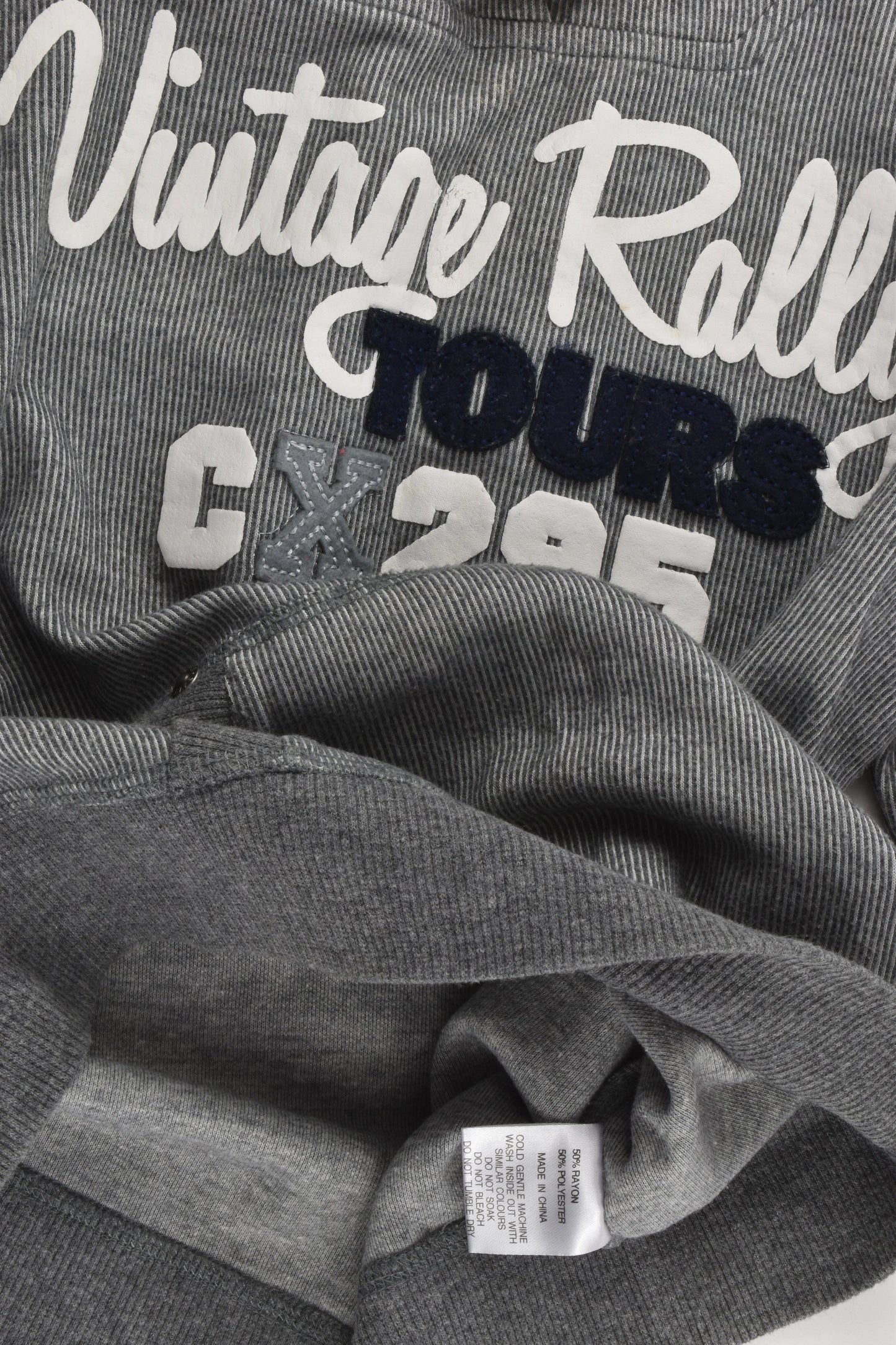 Fresh Baked (Australia) Size 8 'Vintage Rally Tours' Hooded Jumper