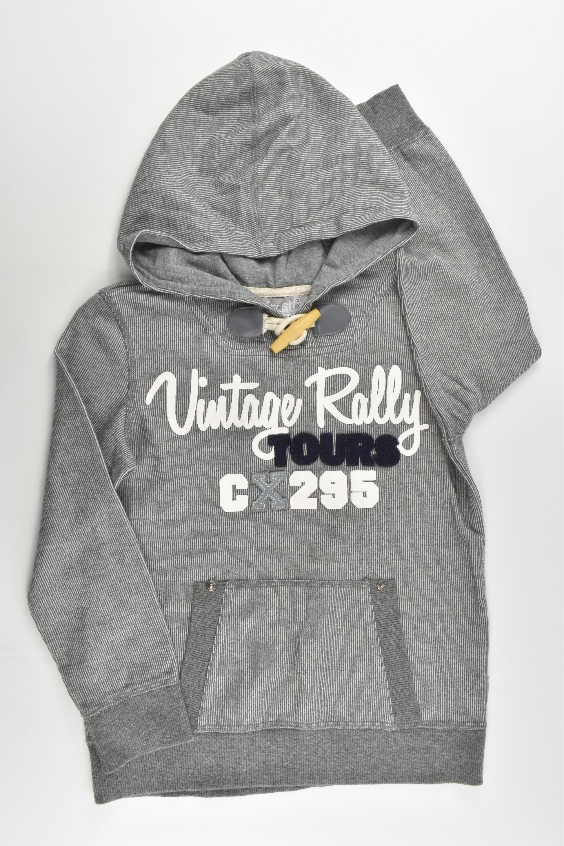 Fresh Baked (Australia) Size 8 'Vintage Rally Tours' Hooded Jumper