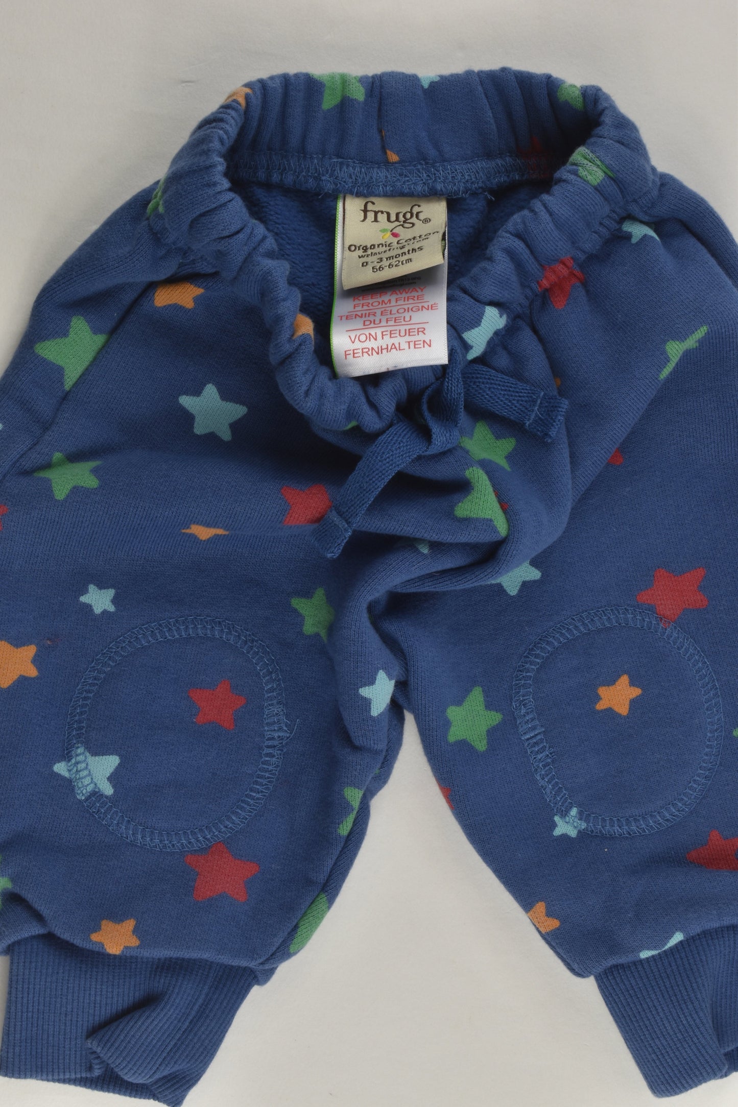 Frugi Size 000 (56-62 cm) Stars Track Pants