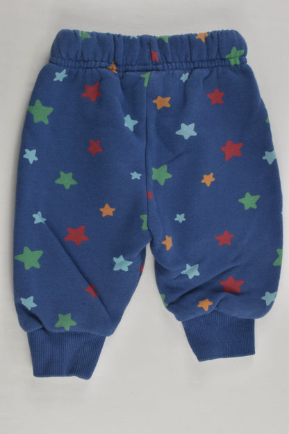 Frugi Size 000 (56-62 cm) Stars Track Pants