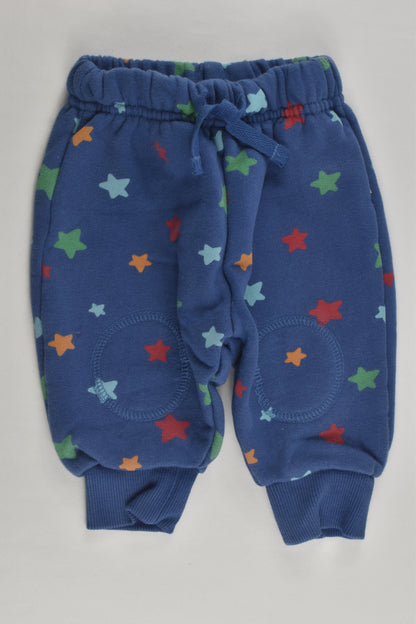 Frugi Size 000 (56-62 cm) Stars Track Pants