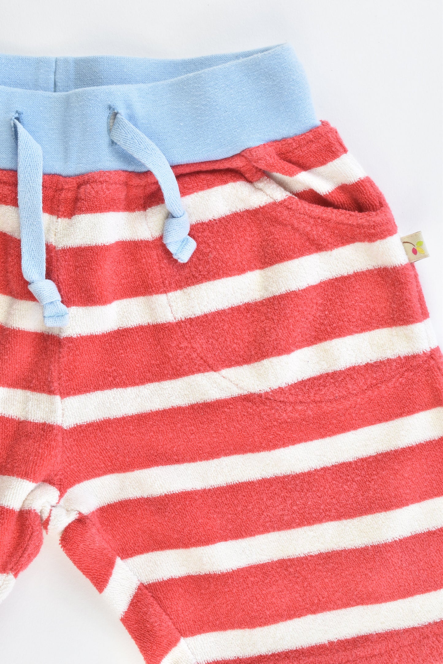 Frugi Size 12-18 months Terry Shorts