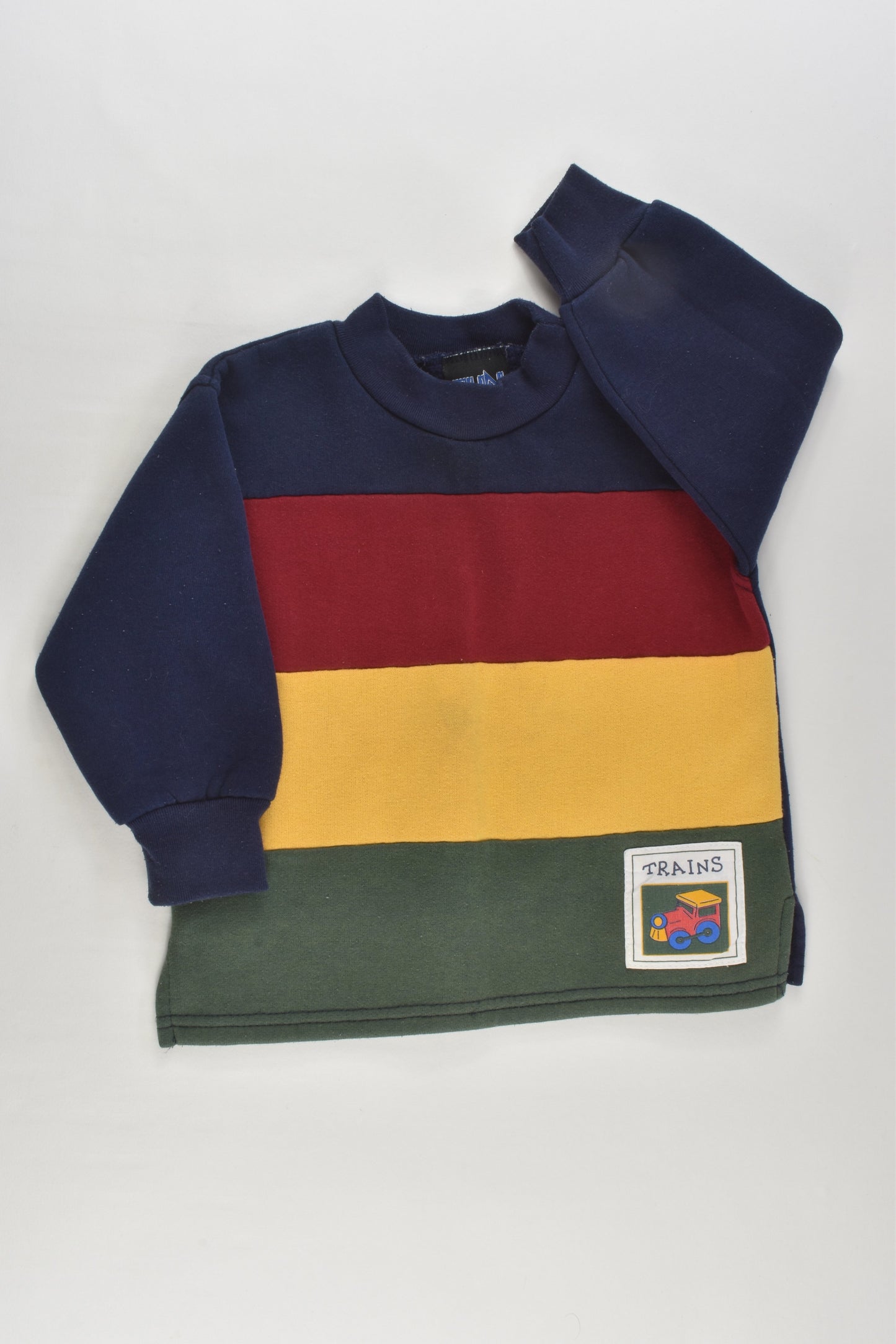 Fun Spirit Size 1 Vintage Train Sweater