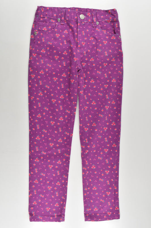 Fun Spirit Size 6 Stretchy Floral Pants