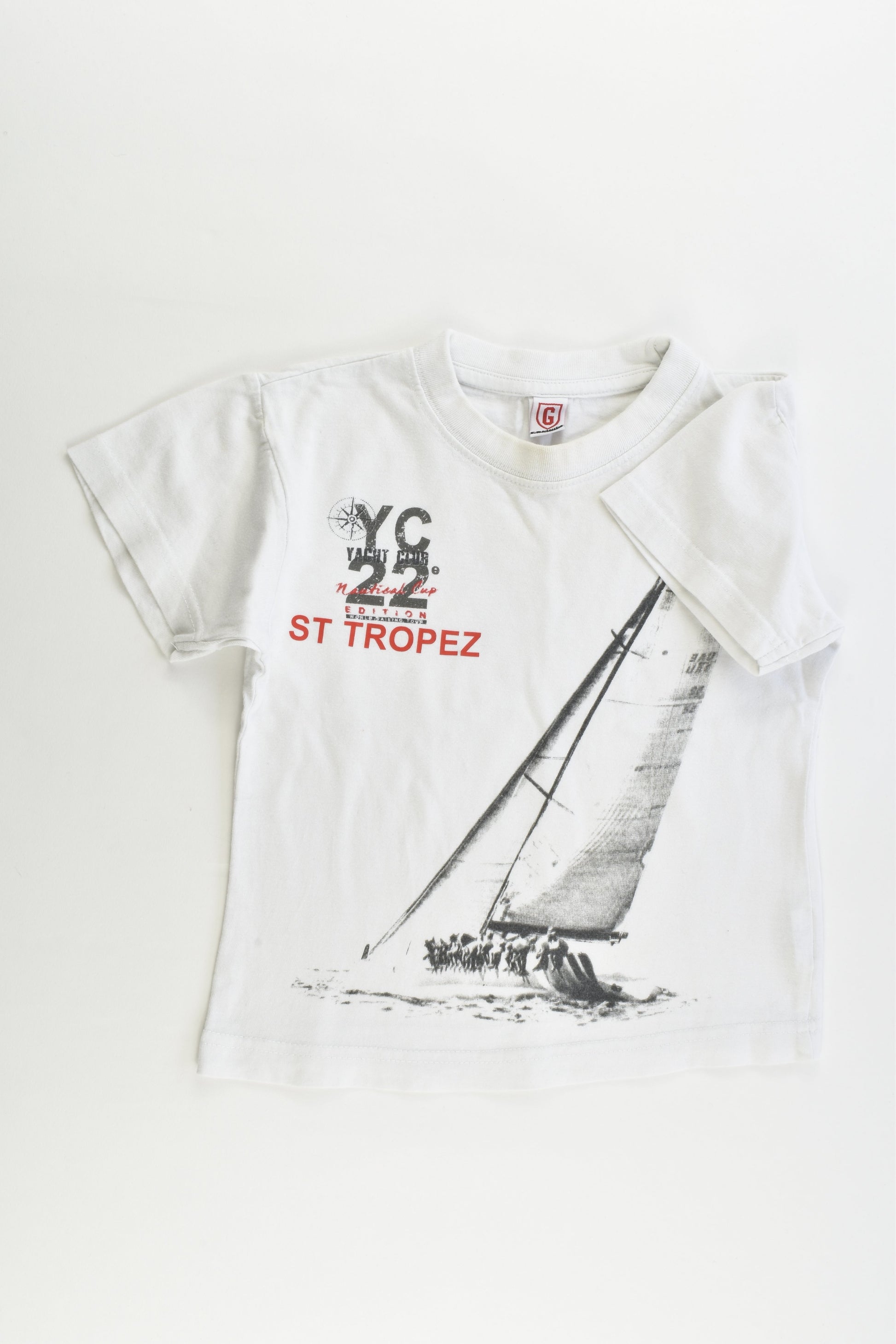 G Size 2 'St Tropez' Sailboat T-shirt