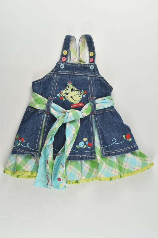 Gagou Tagou (France) Size 000 Denim Dress