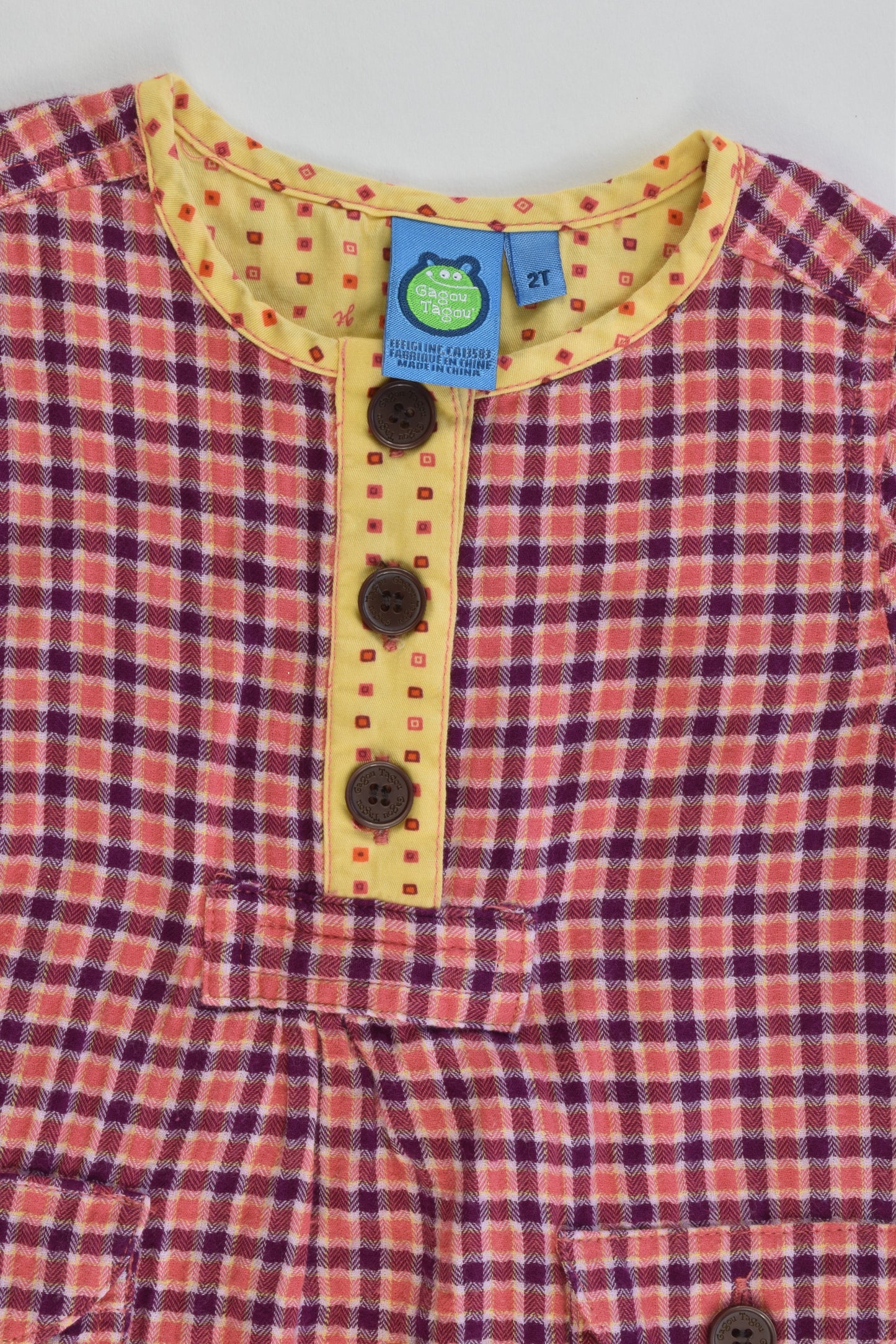 Gagou Tagou (France) Size 2 Blouse