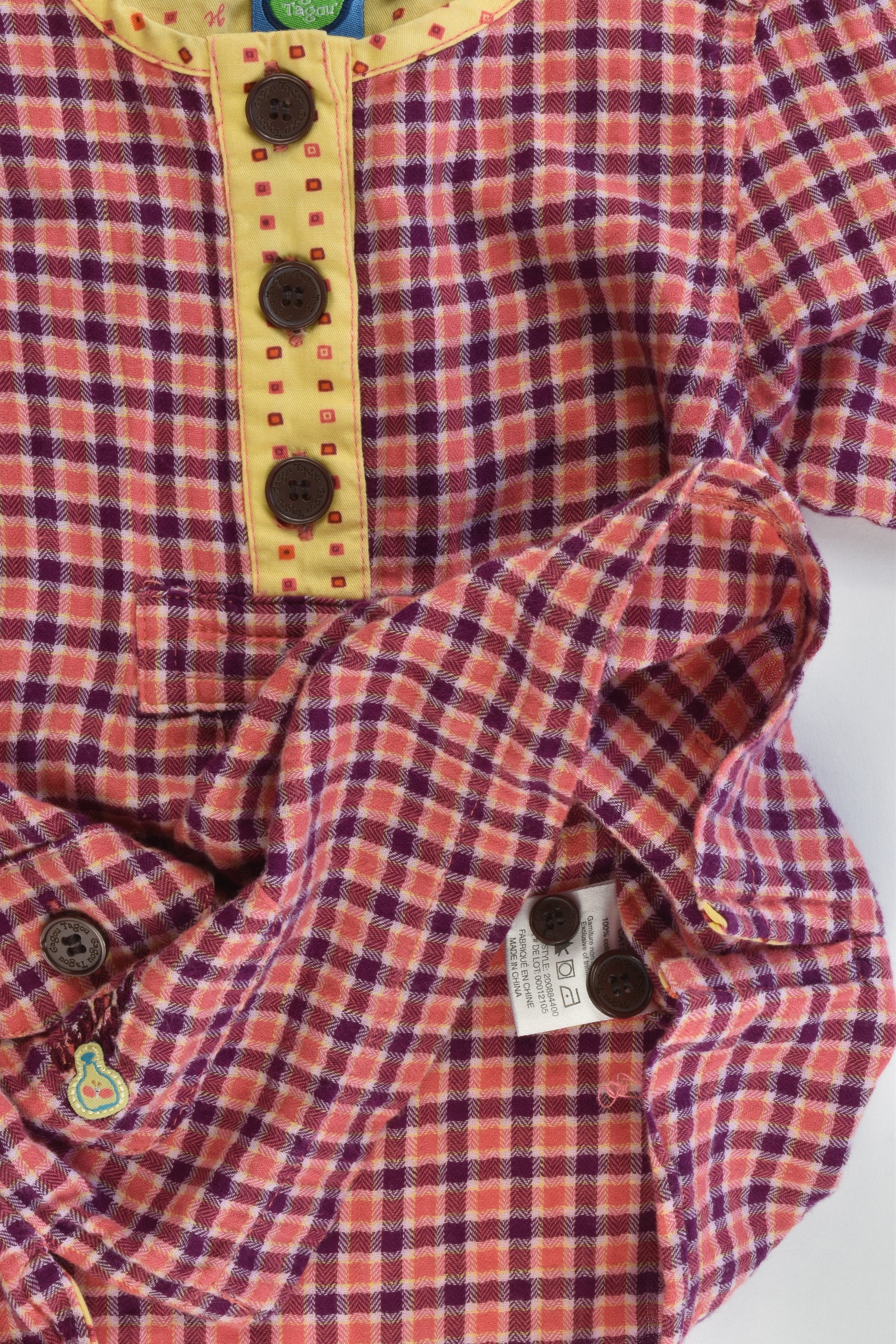Gagou Tagou (France) Size 2 Blouse