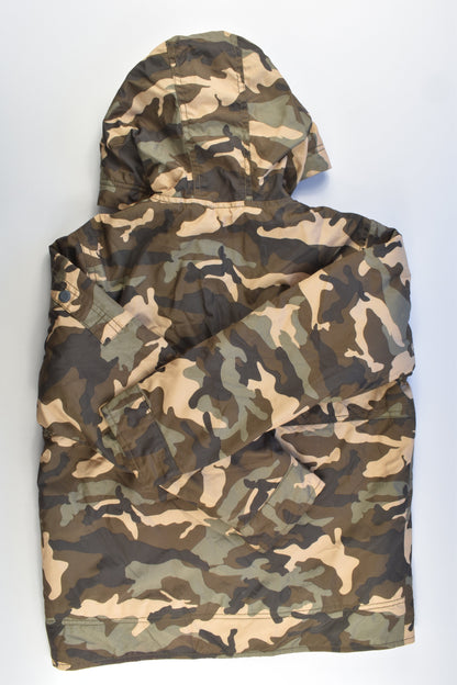 Gap Kids Size 10-11 (140 cm) Water Repellient/Proof Camouflage Hooded Winter Jacket