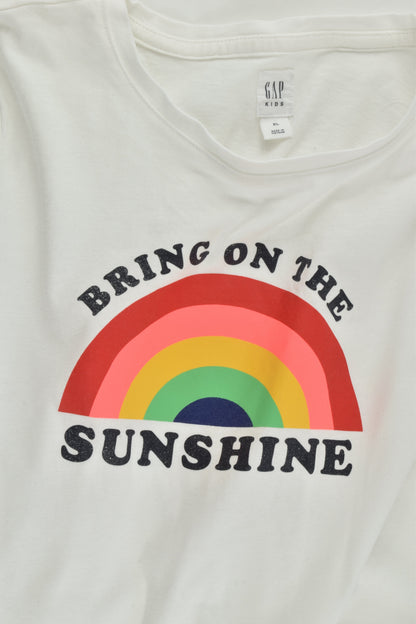 Gap Size 12-13 'Bring On The Sunshine' Rainbow Top
