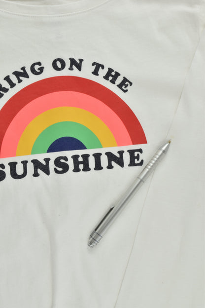 Gap Size 12-13 'Bring On The Sunshine' Rainbow Top