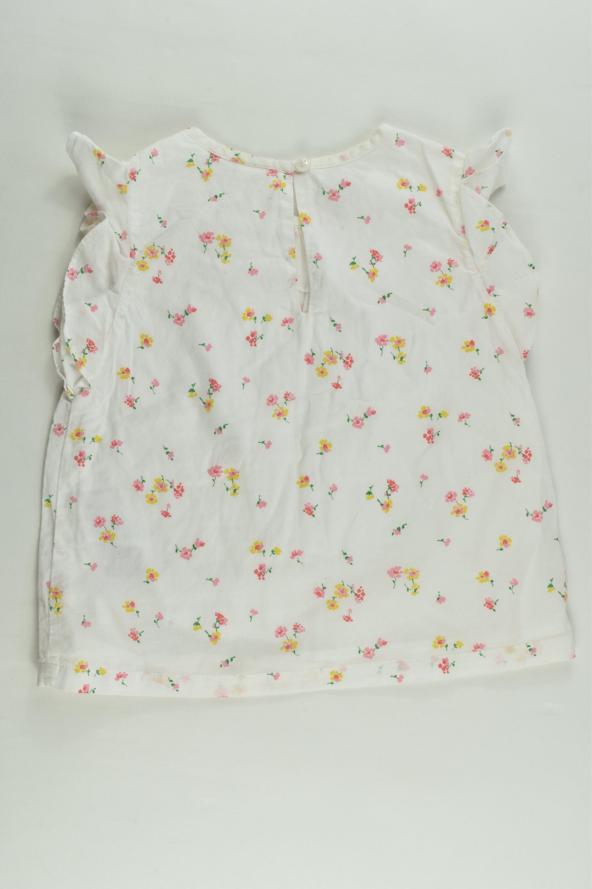 Gap Size 3 Lined Floral Shirt