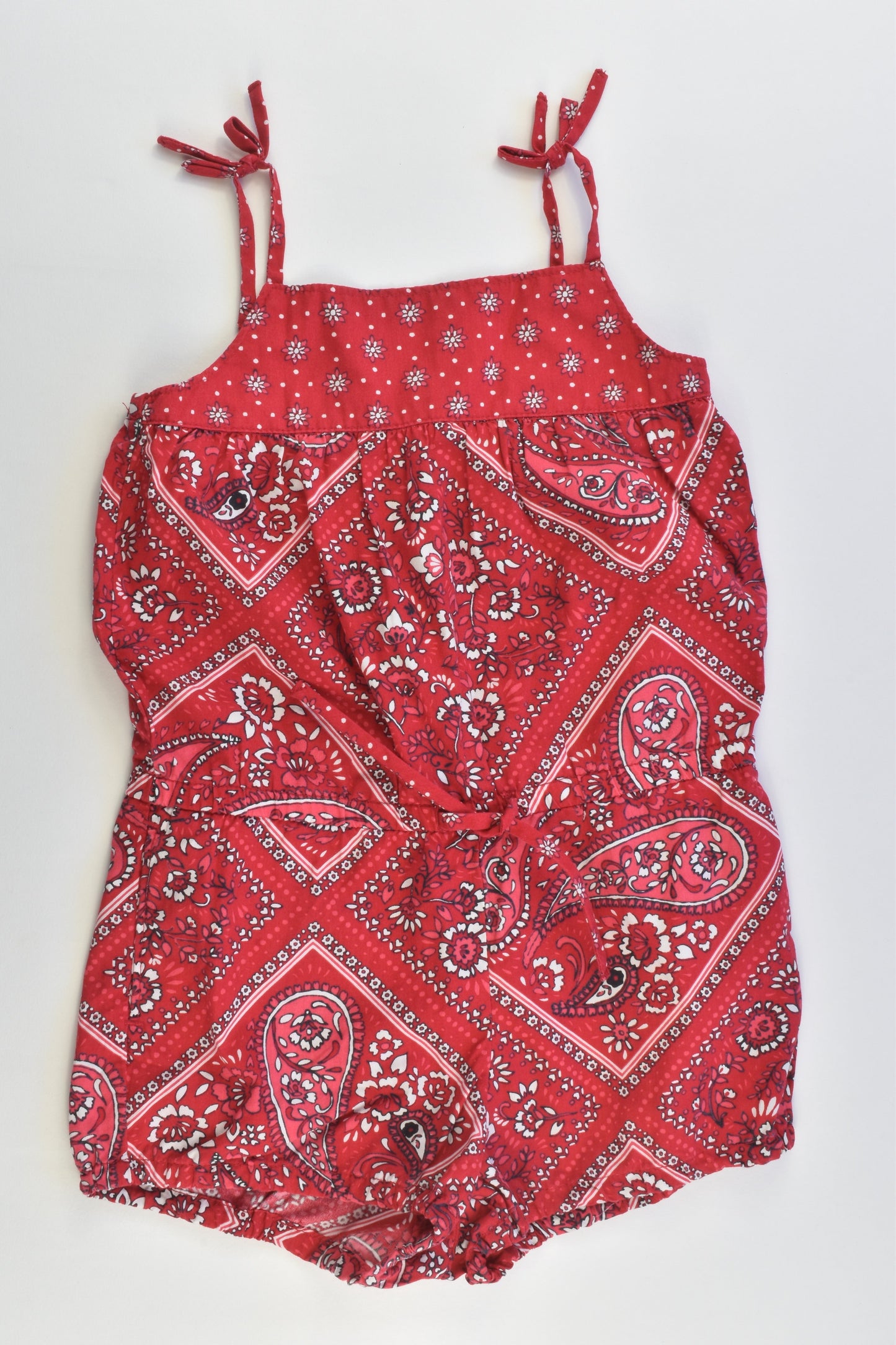 Gap Size 3 Wild and Free Print Short Playsuit