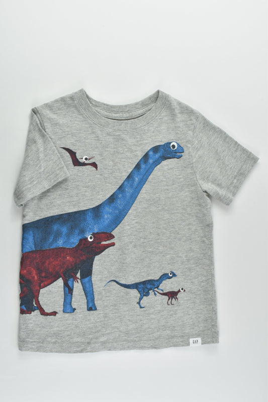 Gap Size 4 'Roam Free' Dinosaur T-shirt