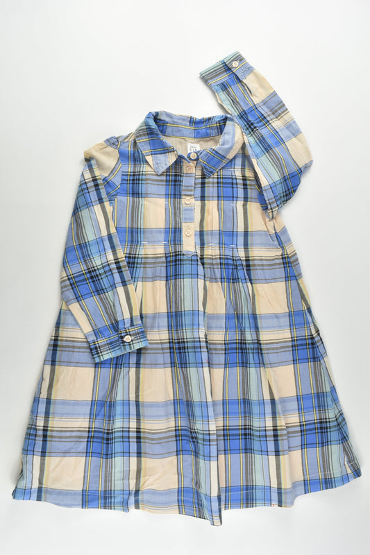 Gap Size 5 Lined Checked Dress
