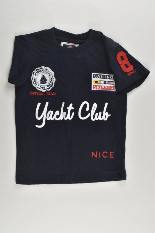 Gazzoil France Size 2 Nautical T-shirt