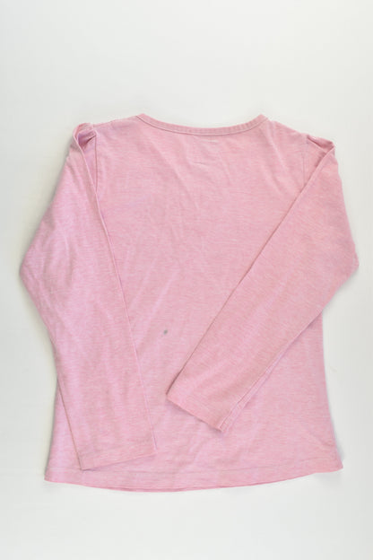 GB Tee Size 8-9 Top with Ruffle Flower