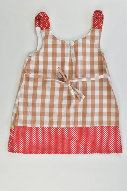 George Size 0 (6-9 months) Ladybird Blouse/Tunic