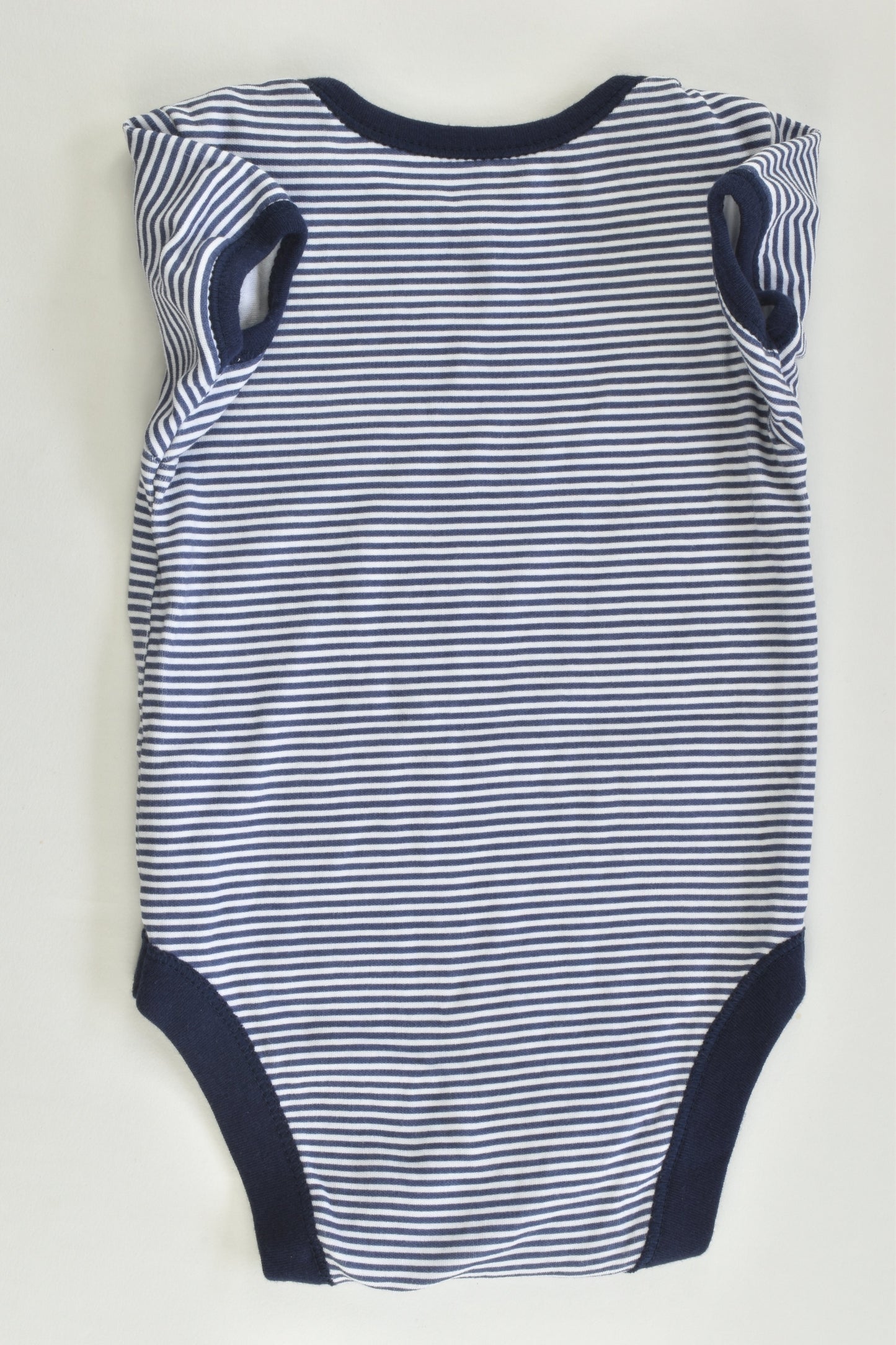 George Size 0 (6-9 months) Striped Bodysuit