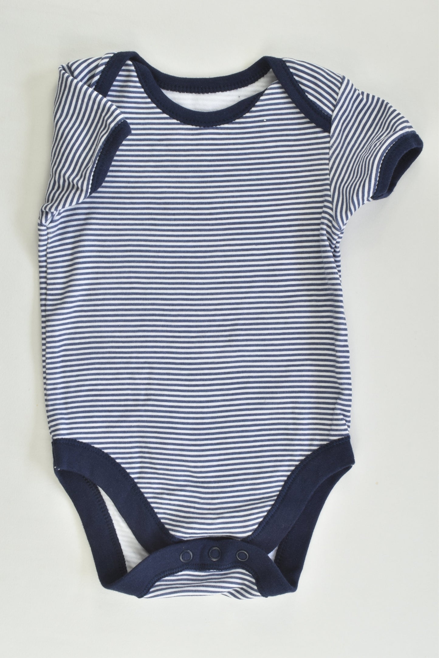 George Size 0 (6-9 months) Striped Bodysuit