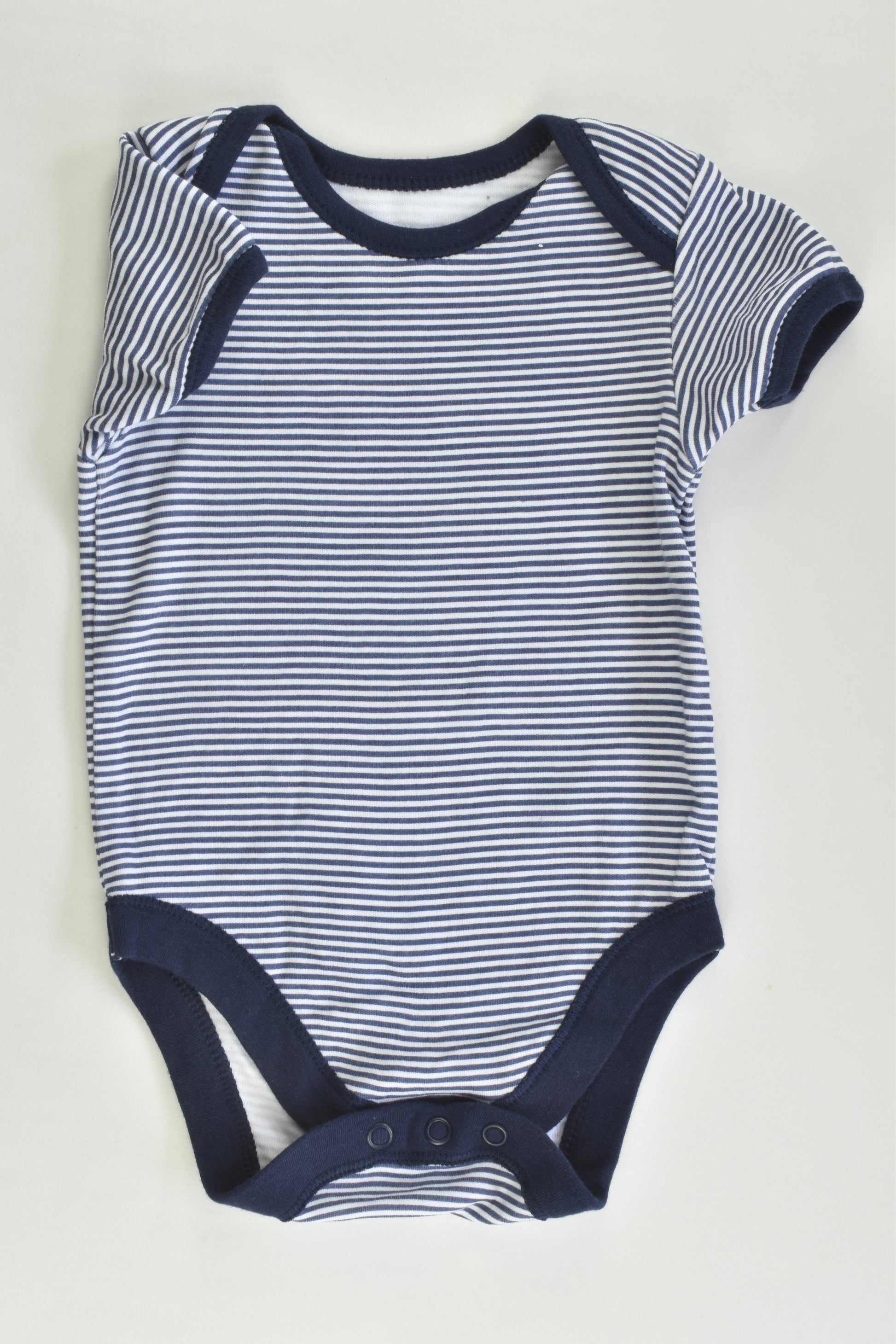 George Size 0 (6-9 months) Striped Bodysuit