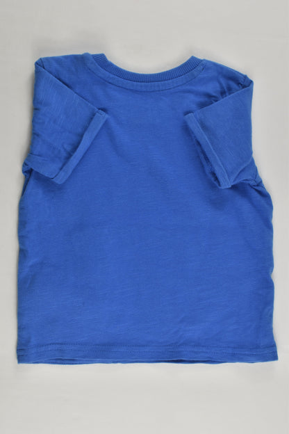 George Size 0 (6-9 months) 'Too Cool' Llama T-shirt