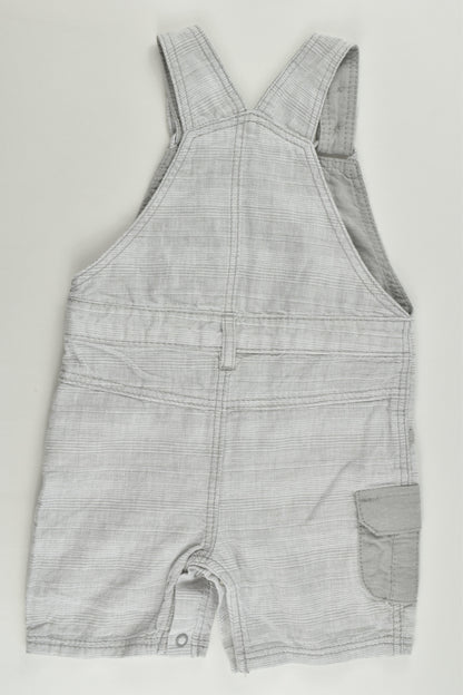 George Size 0 (68-74 cm, 6-9 months) Linen/Cotton Short Overalls