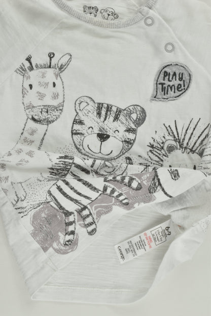 George Size 0 86-9 months, 68-74 cm) 'Best Friends' T-shirt