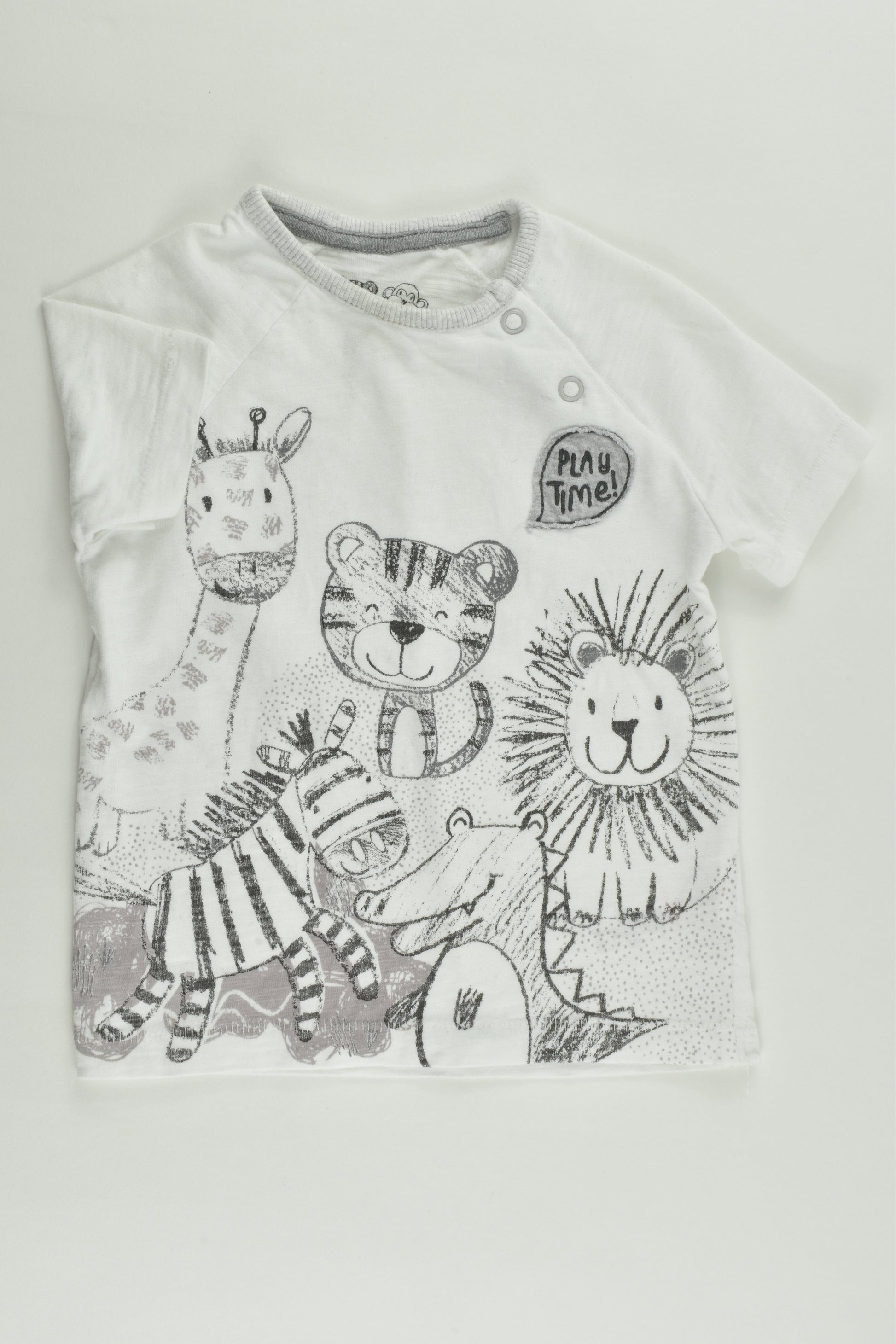 George Size 0 86-9 months, 68-74 cm) 'Best Friends' T-shirt